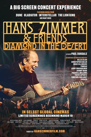 Hans Zimmer & Friends: Diamond in the Desert Poster